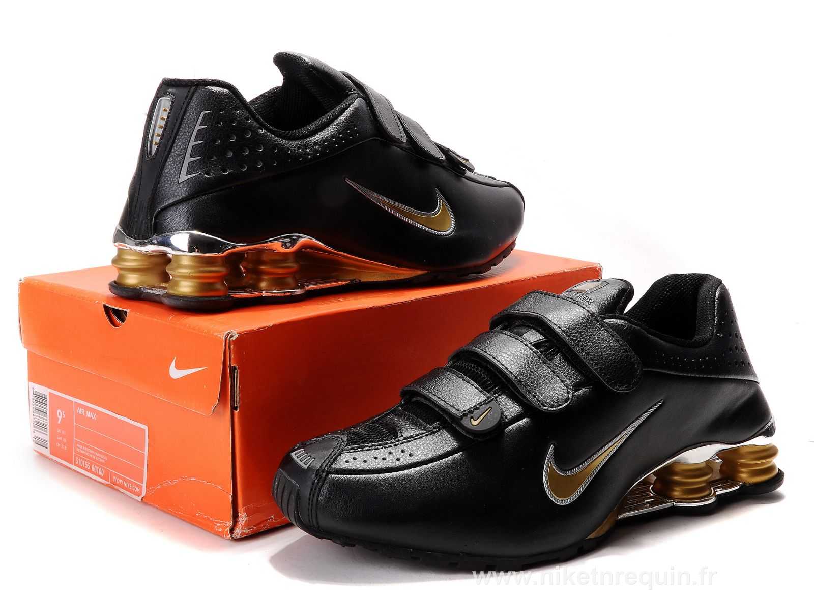 dore et noir Shox R4 avec strapes (3).JPG